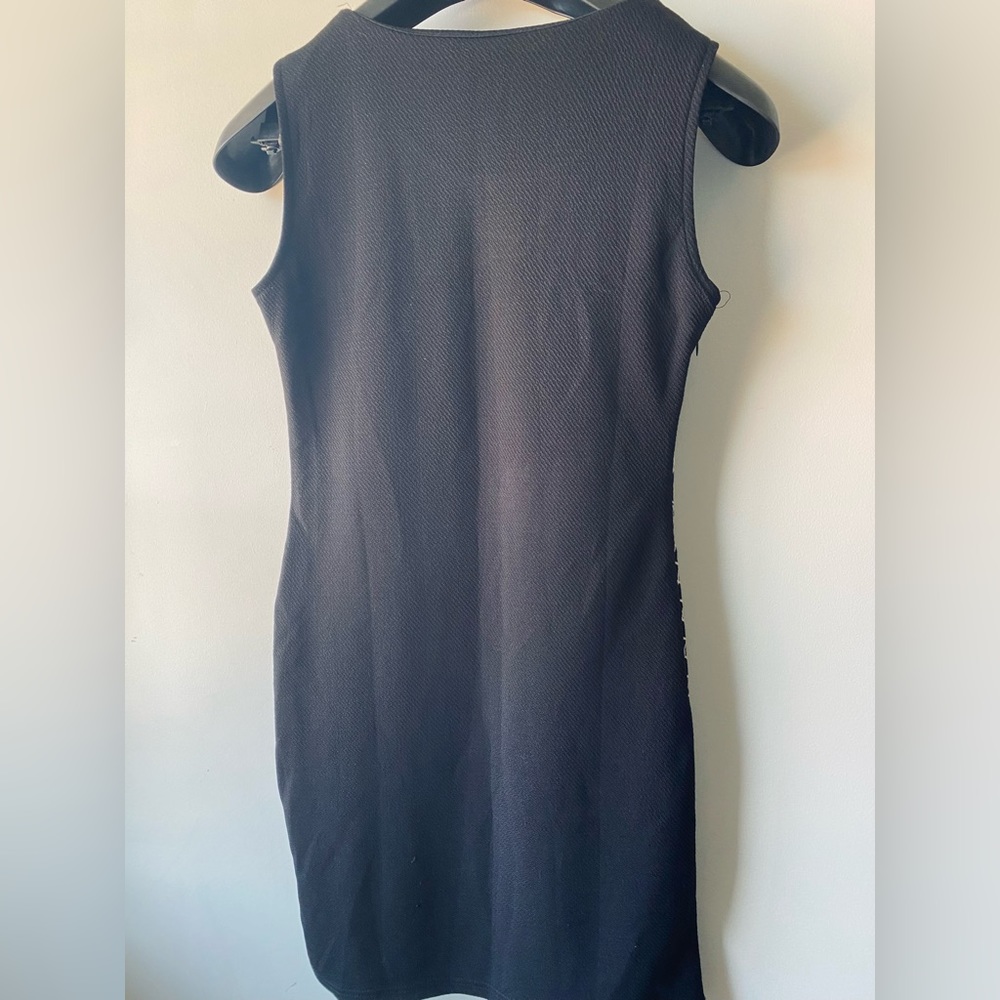 Body-con black midi dress / size small/ good condition - Picture 3 of 4